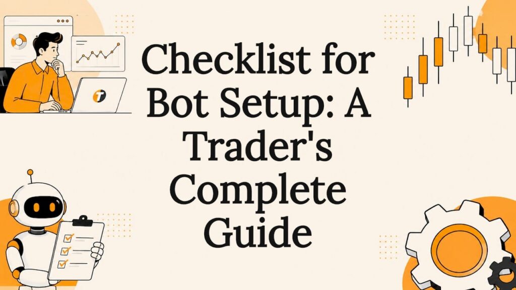 Decorative title card for trading bot setup article